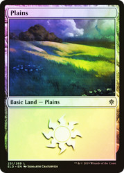 Plains (#251)\nThrone of Eldraine\nSingle\nMagic The Gathering