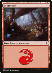 Mountain (#264)\nThrone of Eldraine\nSingle\nMagic The Gathering