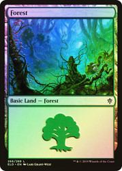 Forest (#266)\nThrone of Eldraine\nSingle\nMagic The Gathering