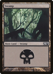 Swamp (#241)\nMagic 2010 Core Set\nSingle\nMagic The Gathering