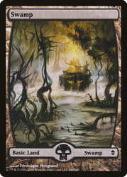 Swamp (#240) (Full Art)\nZendikar\nSingle\nMagic The Gathering