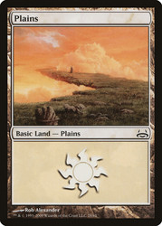 Plains (#28)\nDuel Decks: Divine vs. Demonic\nSingle\nMagic The Gathering