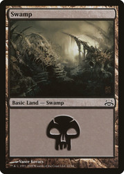 Swamp (#62)\nDuel Decks: Divine vs. Demonic\nSingle\nMagic The Gathering