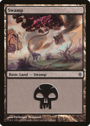Swamp (#240)\nRise of the Eldrazi\nSingle\nMagic The Gathering