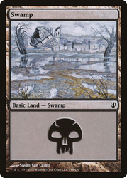 Swamp (#144)\nArchenemy: 2010 Edition\nSingle\nMagic The Gathering