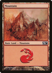 Mountain (#244)\nMagic 2011 Core Set\nSingle\nMagic The Gathering