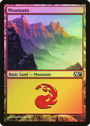 Mountain (#245)\nMagic 2011 Core Set\nSingle\nMagic The Gathering