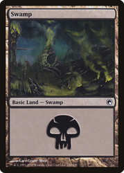 Swamp (#240)\nScars of Mirrodin\nSingle\nMagic The Gathering