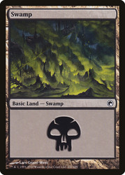 Swamp (#241)\nScars of Mirrodin\nSingle\nMagic The Gathering
