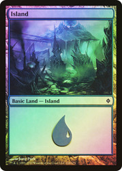 Island (#168)\nNew Phyrexia\nSingle\nMagic The Gathering
