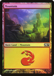 Mountain (#242)\nMagic 2012 Core Set\nSingle\nMagic The Gathering