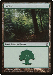 Forest (#316)\nCommander: 2011 Edition\nSingle\nMagic The Gathering