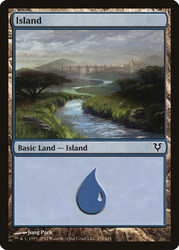 Island (#235)\nAvacyn Restored\nSingle\nMagic The Gathering
