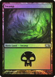 Swamp (#240)\nMagic 2013 Core Set\nSingle\nMagic The Gathering