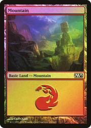 Mountain (#242)\nMagic 2013 Core Set\nSingle\nMagic The Gathering