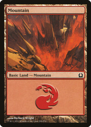 Mountain (#268)\nReturn to Ravnica\nSingle\nMagic The Gathering