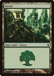 Forest (#90)\nDuel Decks: Izzet vs. Golgari\nSingle\nMagic The Gathering
