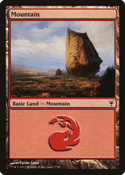 Mountain (#77)\nDuel Decks: Sorin vs. Tibalt\nSingle\nMagic The Gathering