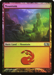 Mountain (#242)\nMagic 2014 Core Set\nSingle\nMagic The Gathering