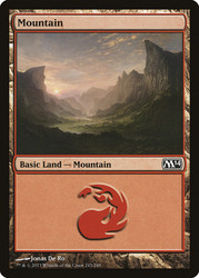 Mountain (#243)\nMagic 2014 Core Set\nSingle\nMagic The Gathering
