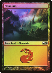 Mountain (#245)\nMagic 2014 Core Set\nSingle\nMagic The Gathering