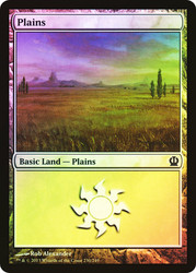 Plains (#230)\nTheros\nSingle\nMagic The Gathering