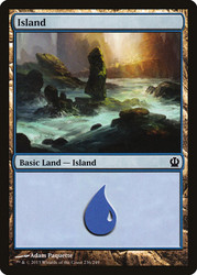 Island (#236)\nTheros\nSingle\nMagic The Gathering