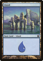 Island (#235)\nTheros\nSingle\nMagic The Gathering