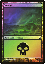 Swamp (#238)\nTheros\nSingle\nMagic The Gathering
