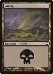 Swamp (#238)\nTheros\nSingle\nMagic The Gathering