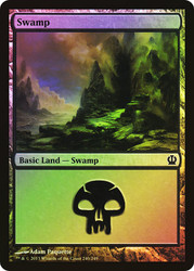 Swamp (#240)\nTheros\nSingle\nMagic The Gathering