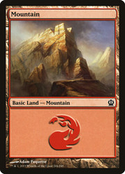 Mountain (#244)\nTheros\nSingle\nMagic The Gathering