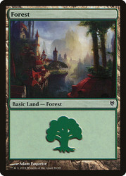 Forest (#86)\nDuel Decks: Jace vs. Vraska\nSingle\nMagic The Gathering