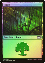 Forest (#266)\nMagic 2015 Core Set\nSingle\nMagic The Gathering