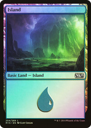Island (#254)\nMagic 2015 Core Set\nSingle\nMagic The Gathering