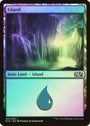 Island (#255)\nMagic 2015 Core Set\nSingle\nMagic The Gathering