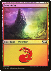 Mountain (#263)\nMagic 2015 Core Set\nSingle\nMagic The Gathering