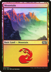 Mountain (#265)\nMagic 2015 Core Set\nSingle\nMagic The Gathering