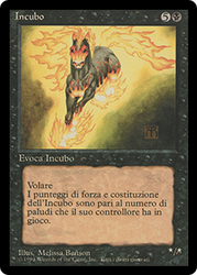 Nightmare (BB)
3rd Edition BB - Italian
Single
Magic The Gathering