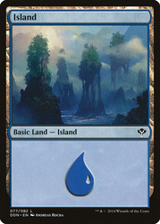 Island (#77)\nDuel Decks: Speed vs. Cunning\nSingle\nMagic The Gathering