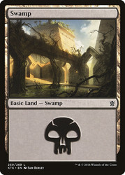 Swamp (#259)\nKhans of Tarkir\nSingle\nMagic The Gathering