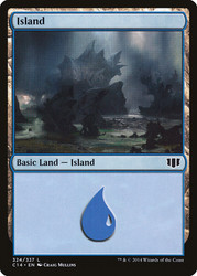 Island (#324)\nCommander: 2014 Edition\nSingle\nMagic The Gathering