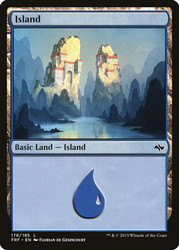 Island (#178)\nFate Reforged\nSingle\nMagic The Gathering