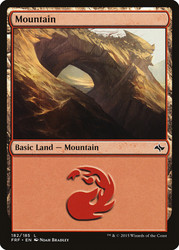 Mountain (#182)\nFate Reforged\nSingle\nMagic The Gathering