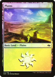 Plains (#177)\nFate Reforged\nSingle\nMagic The Gathering