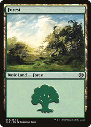 Forest (#263)\nKaladesh\nSingle\nMagic The Gathering