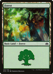 Forest (#154)\nPlanechase Anthology\nSingle\nMagic The Gathering