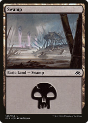 Swamp (#145)\nPlanechase Anthology\nSingle\nMagic The Gathering