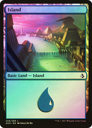 Island (#258)\nAmonkhet\nSingle\nMagic The Gathering