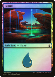 Island (#260)\nAmonkhet\nSingle\nMagic The Gathering